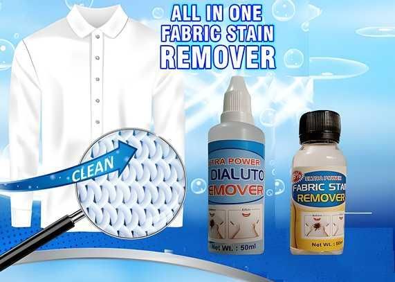 All in One Fabric Stain Remover 50 ML (Pack of 6 Bottle 50ml Each)