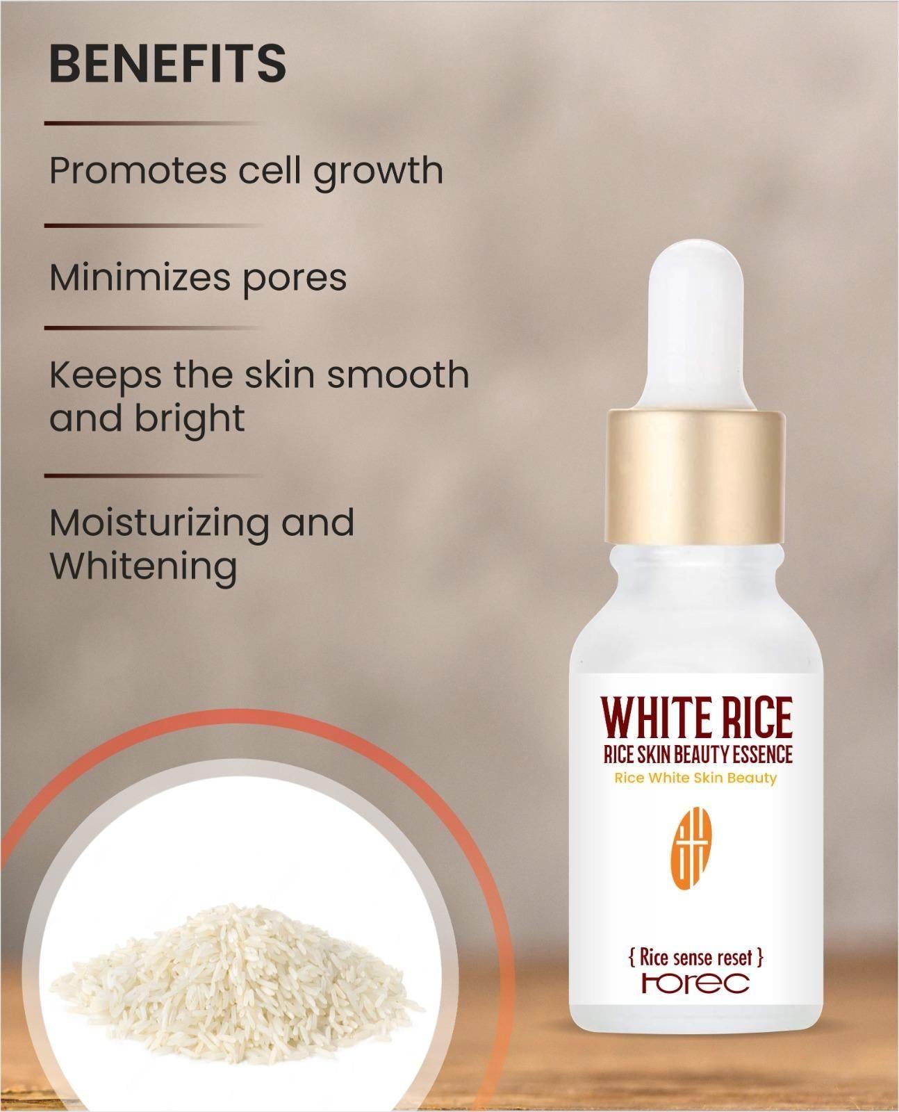 White Rice face serum reduces wrinkles Corrector 30ml (Pack Of 2)