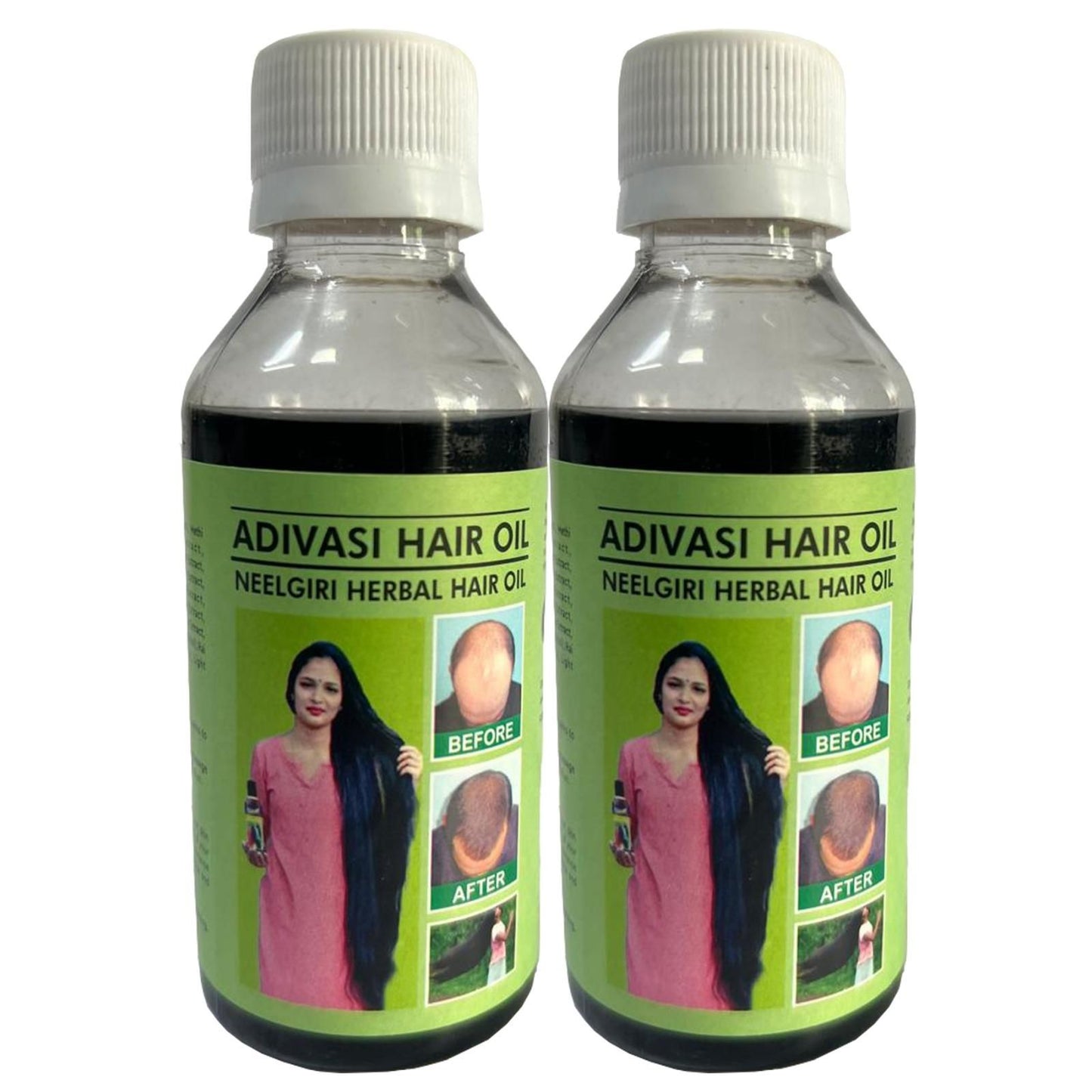 Adivasi Nilgeri Herbal Hair Oil 125ML (Pack of 2)