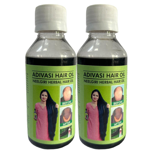 Adivasi Nilgeri Herbal Hair Oil 125ML (Pack of 2)
