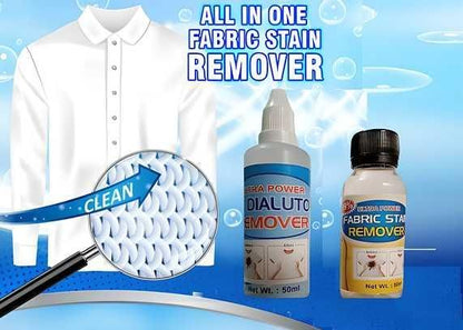 All in One Fabric Stain Remover 50 ML (Pack of 6 Bottle 50ml Each)