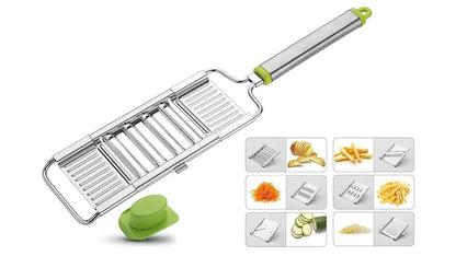 6 in 1 Stainless Steel Manual Vegetable Cutter