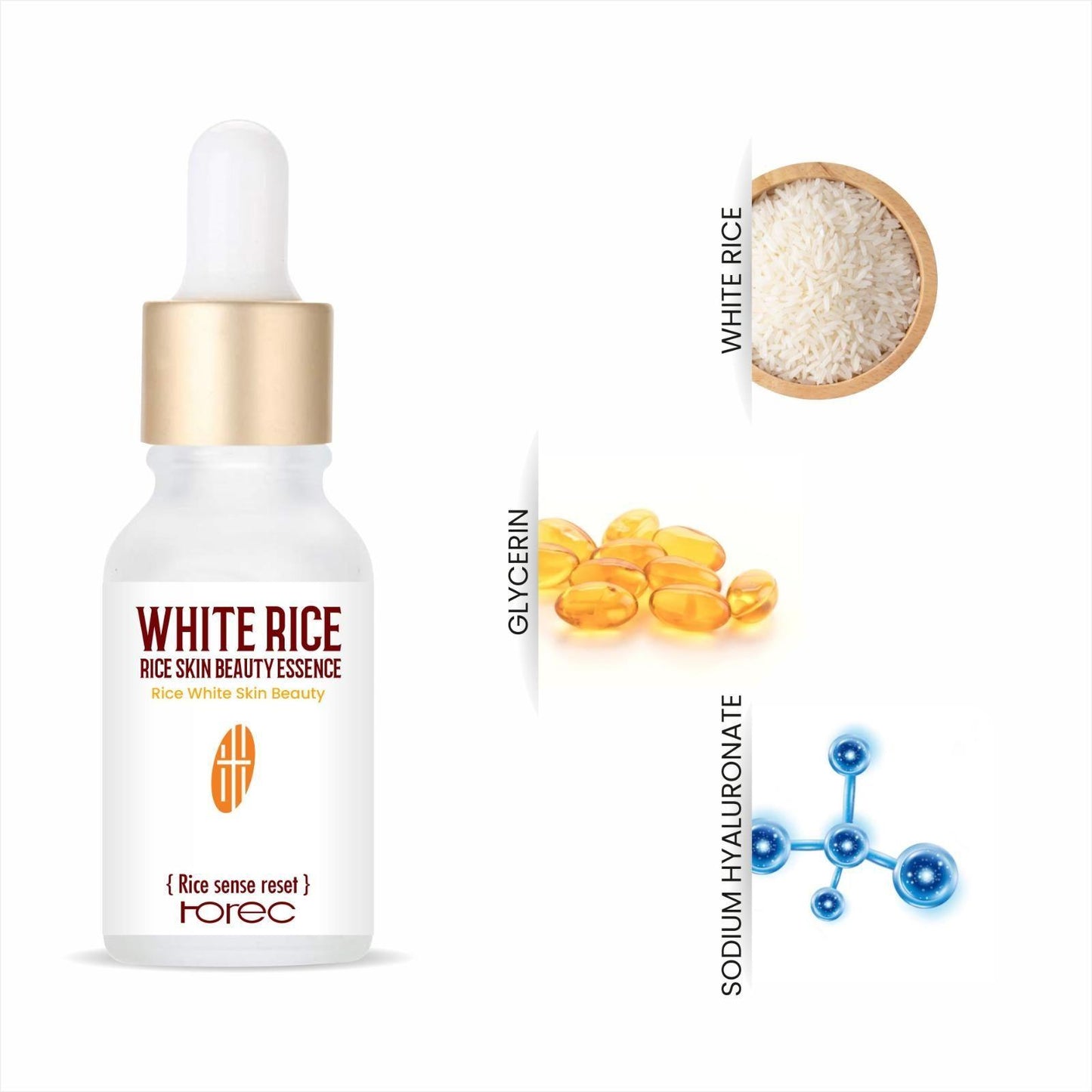 White Rice face serum reduces wrinkles Corrector 30ml (Pack Of 2)