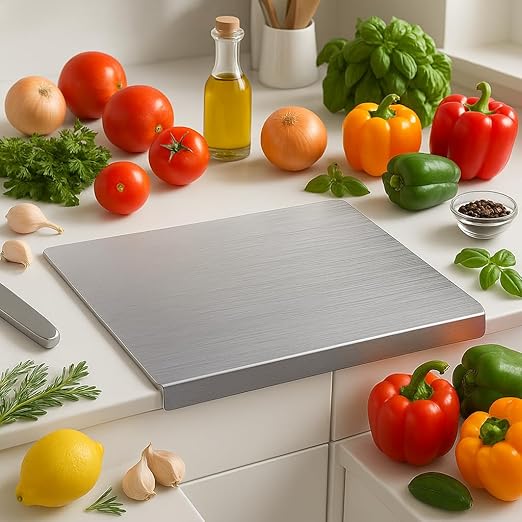 Stainless Steel Chopping Board (35x31cm)
