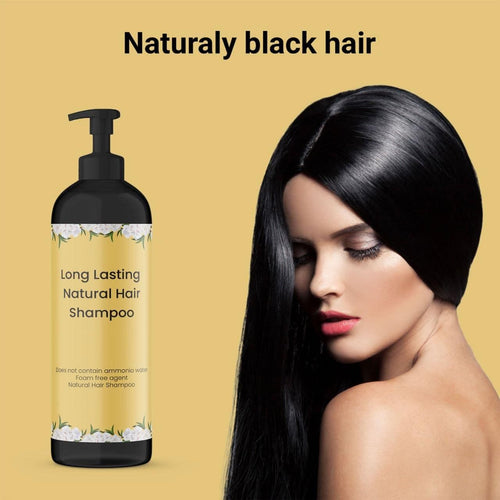 Long Lasting Natural Hair Dye Shampoo - Pack Off 3 ||  Buy 1 Get 2 Free !!