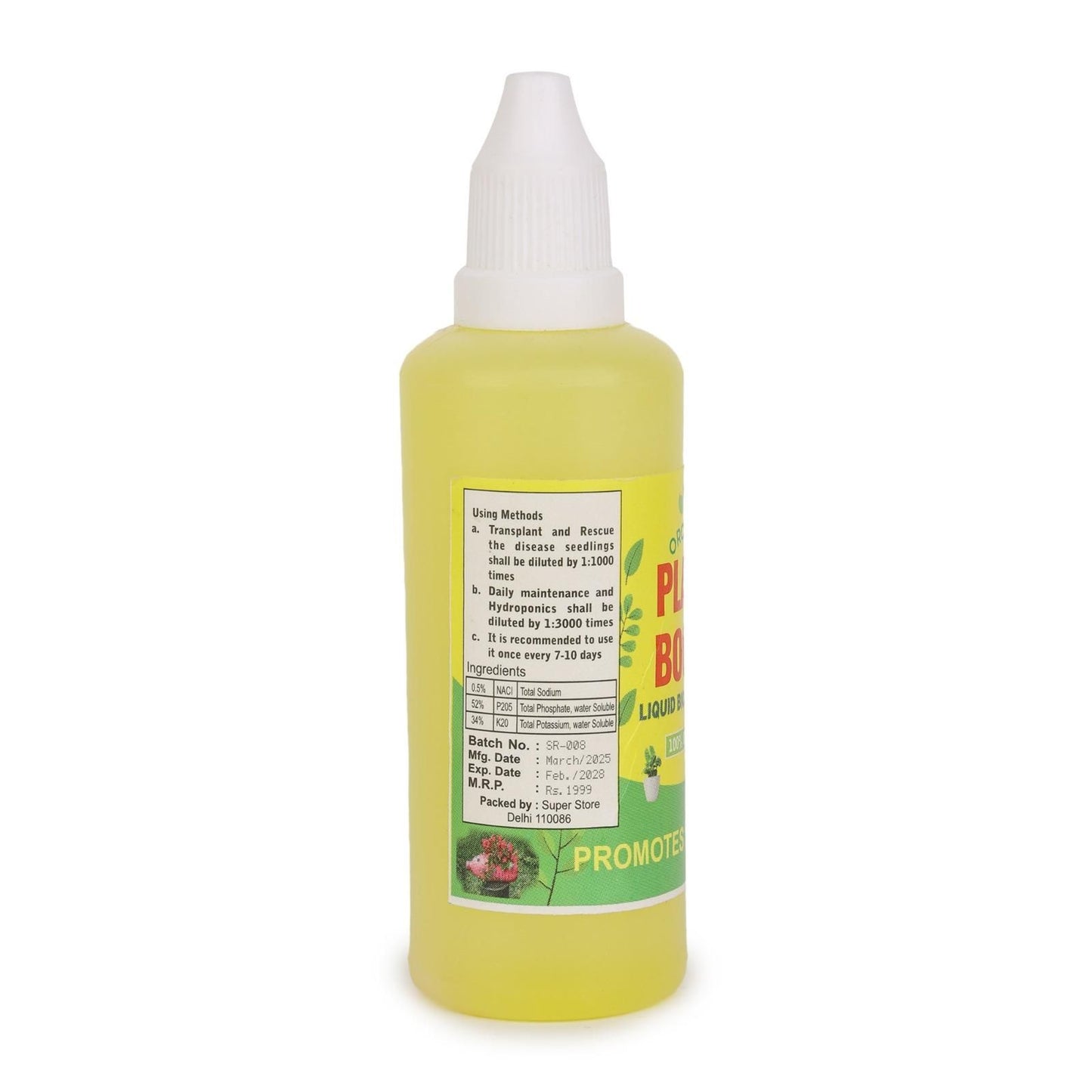 Plant Boost Liquid Biofertilizer for All Crops,Organic (Pack of 6)