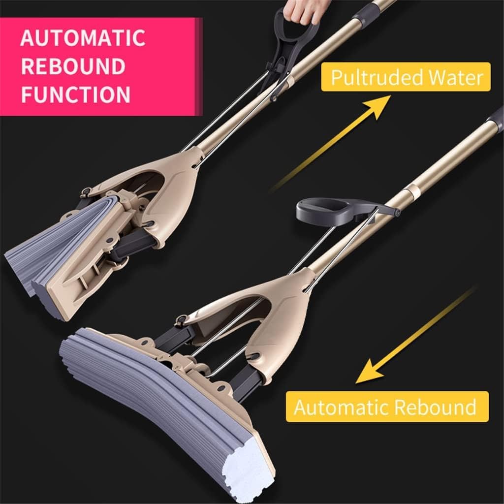 Multi-Purpose Foldable Floor Cleaning Squeeze Mop Wiper