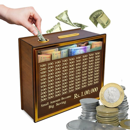 Wooden Piggy Bank